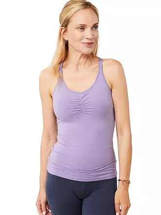 MANDALA | Top Yoga Infinity da donna | lila